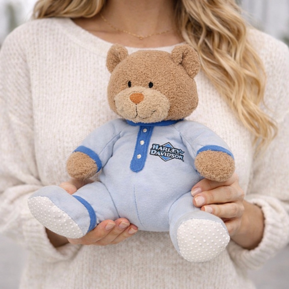 Harley-Davidson Biker Club Teddy Bear 8” “Bikers For Life” 2007